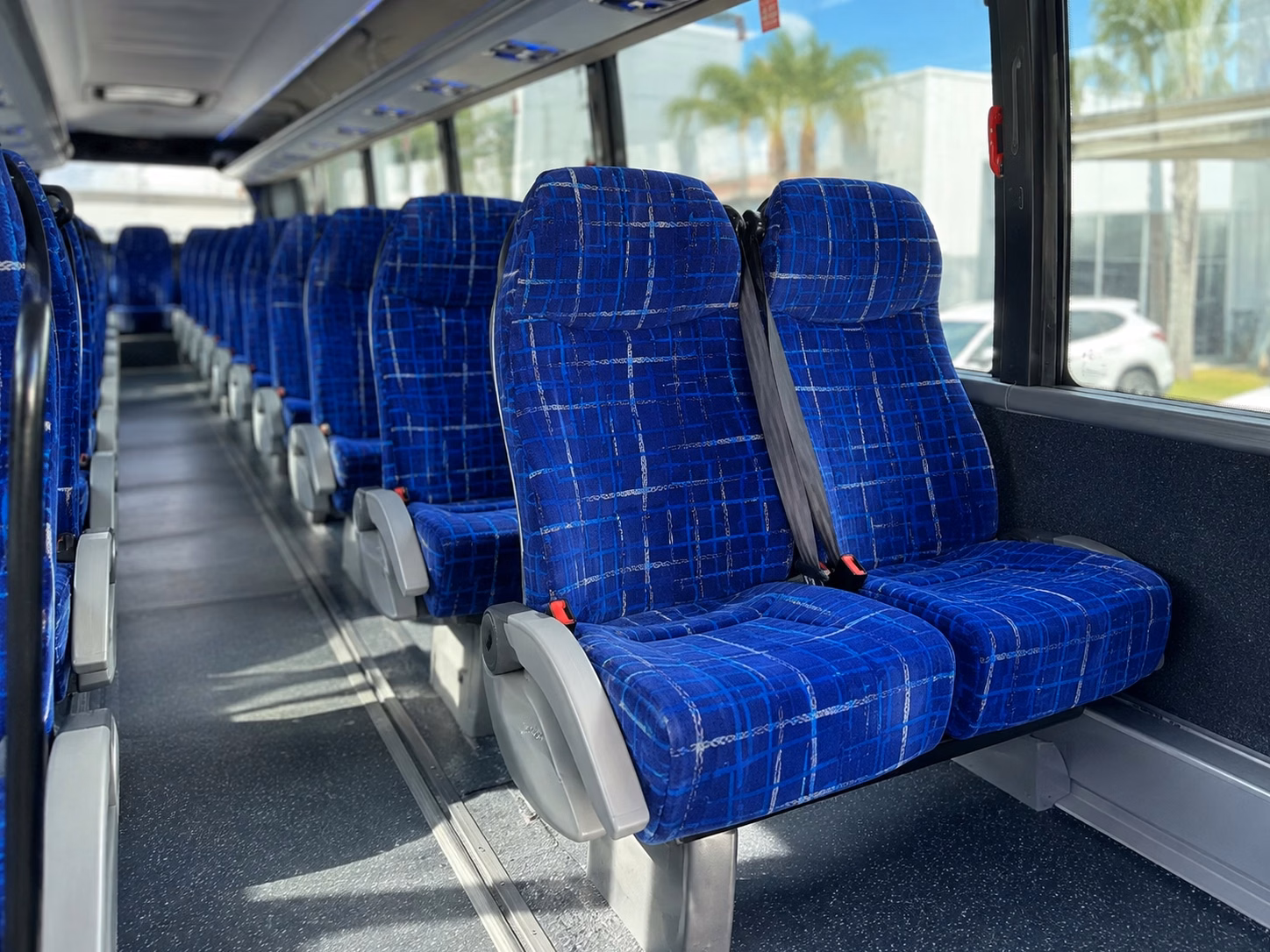 broomfield charter bus inside