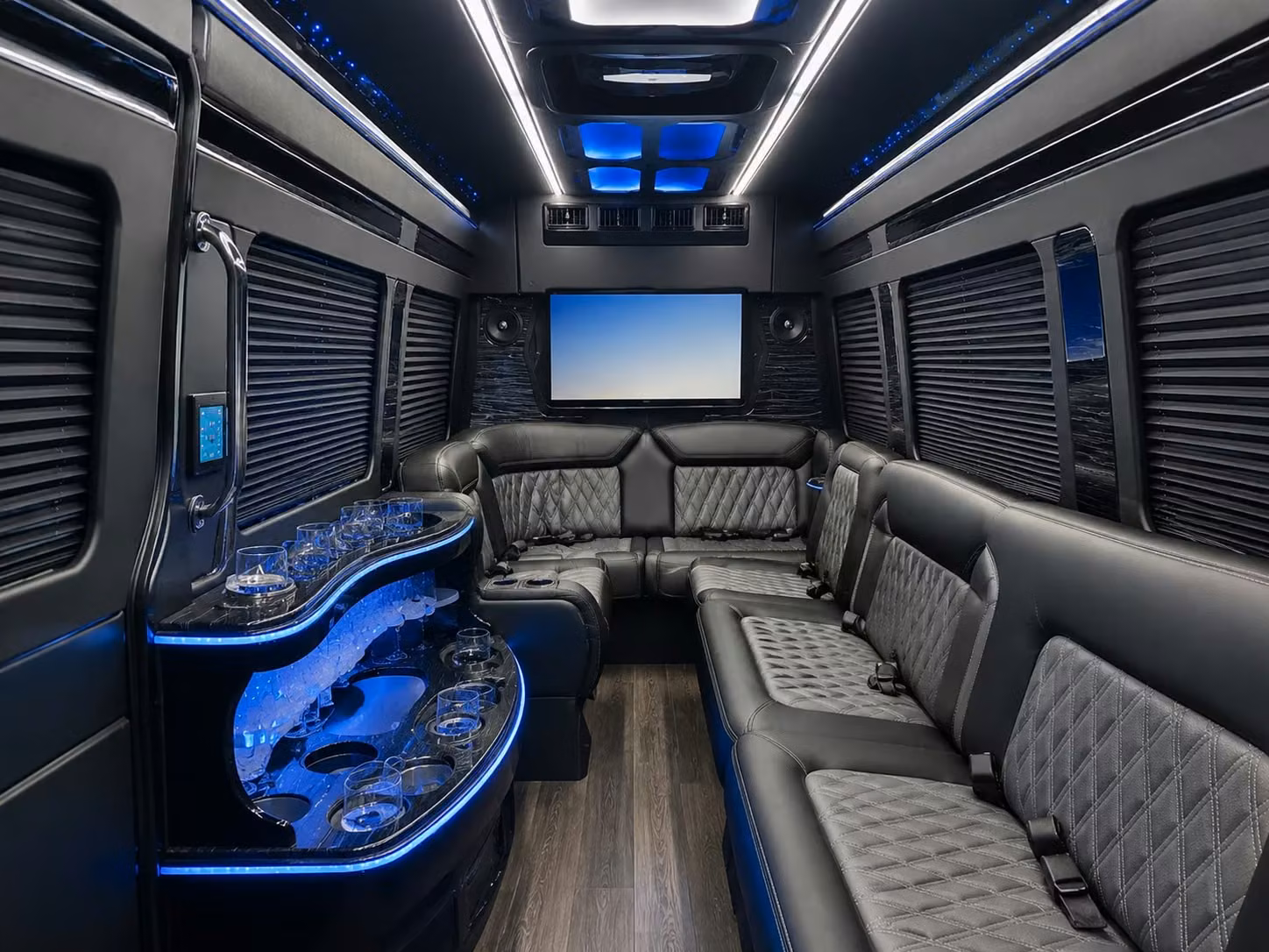 bus rental options for broomfield trips